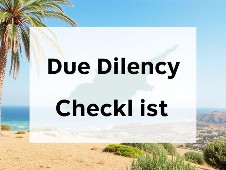 Due Diligence Checklist for Buying Land Zoned for Tourism in Cyprus