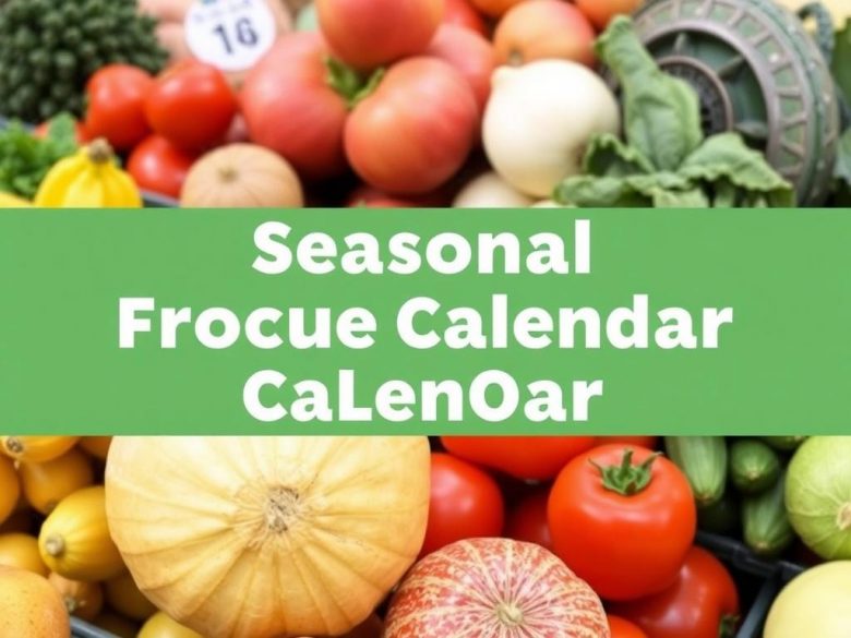 Seasonal Produce Calendar: What’s Fresh Each Month in Cyprus Markets